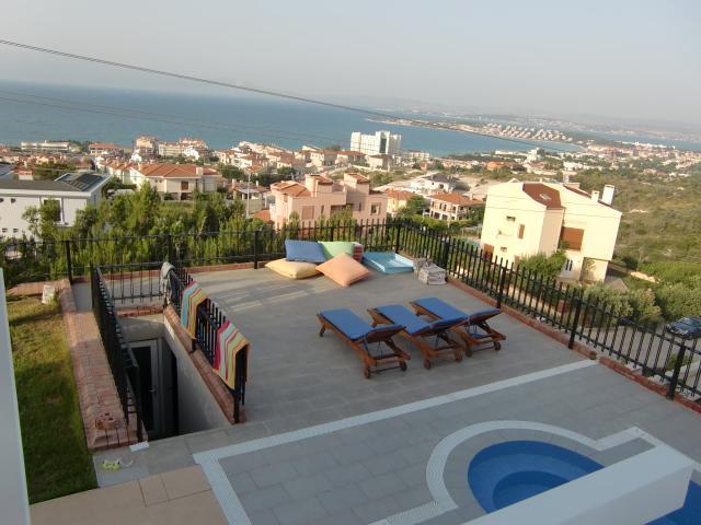 Luxury Villa With Amazing View, Cesme Ngoại thất bức ảnh